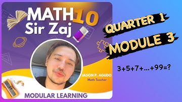 Arithmetic Series (Module 3) | Sir Zaj