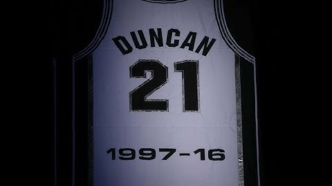 TIM DUNCAN farewell tribute - #THANKYOUTD