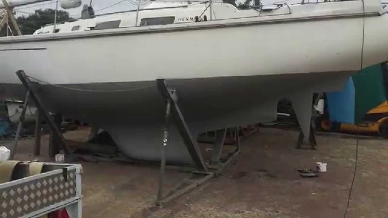 diy boat restoration: painting jotun penguard hb epoxy