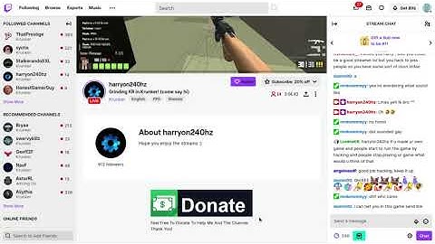 Found this dude hacking in Krunker.io on Twitch