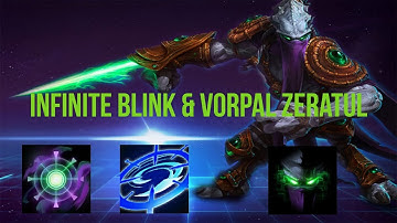 Zeratul Infinite Teleport Build - Heroes of the Storm Highlight