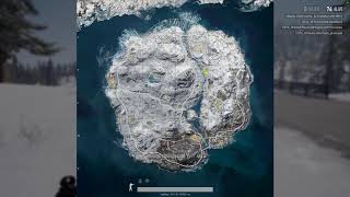 Vikendi Snow Map PUBG 1440p - RTX 2080 Ti