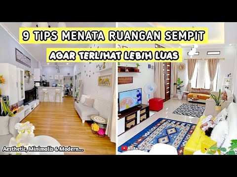 9 TIPS MENATA RUANGAN SEMPIT AGAR TERLIHAT LEBIH LUAS