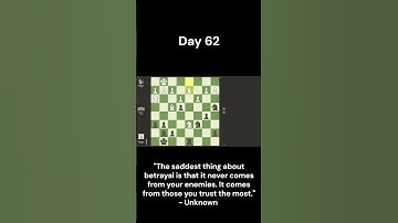 Amazing! 100 Days of Chess: Day 62! #chess #games #chessgames