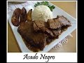 ASADO NEGRO VENEZOLANO receta completa increible