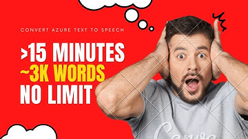 I Successfully Download 15+ Minutes Azure Text to Speech Using AudioTTS Token