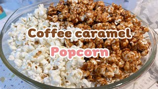 Popcorn coffee caramel คาราเมลป๊อบคอร์นรสกาแฟ