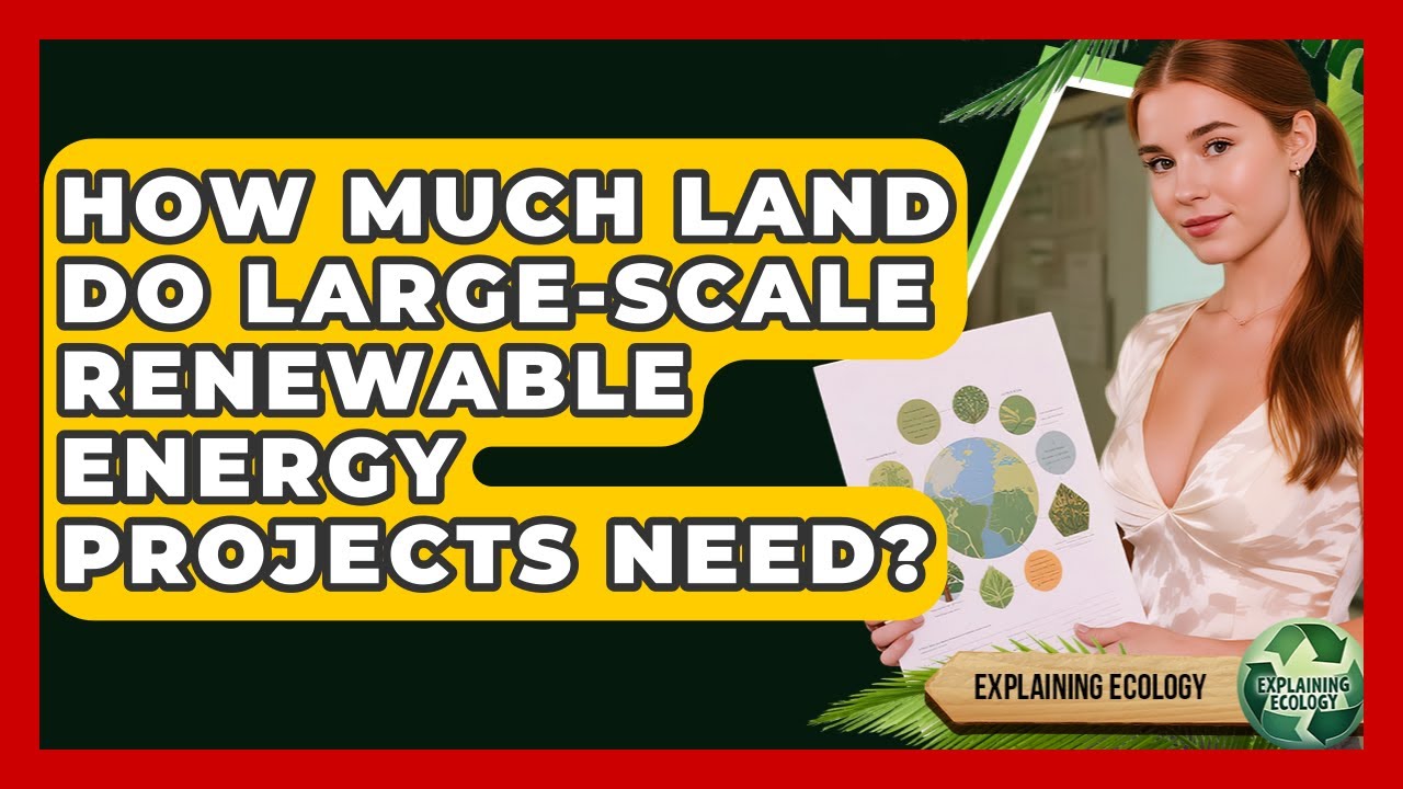 How Much Land Do Large-scale Renewable Energy Projects Need? - Explaining Ecology