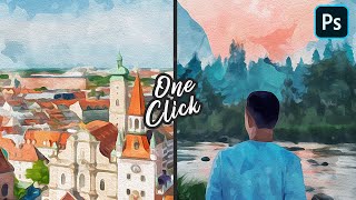 Photo to Watercolor Painting Effect (NEW Method) - Photoshop Tutorial by Pixivu 164,312 views 2 years ago 8 minutes, 28 seconds