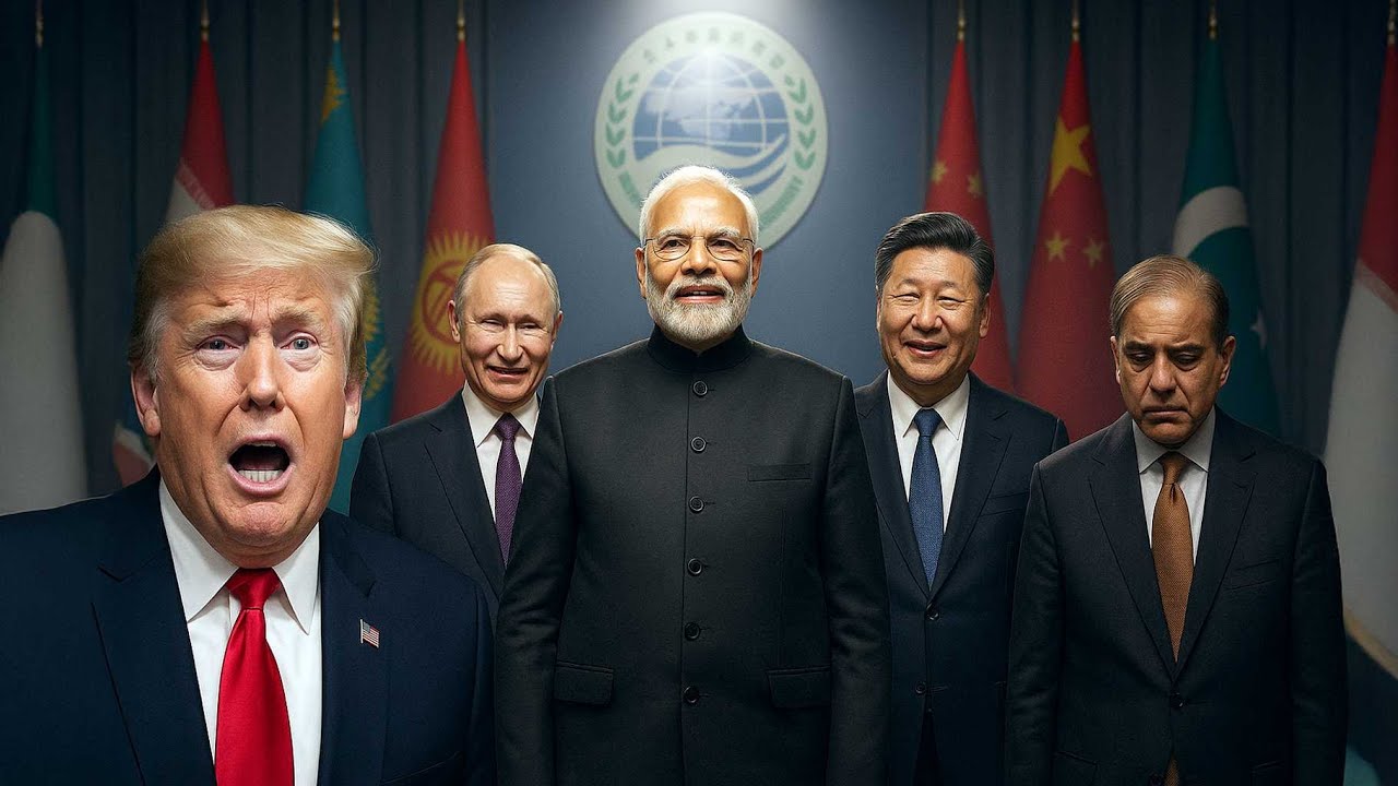 SCO Tianjin Summit 2025: Modi Shines as Big Leader, Trump Shocked & Sharif Sad
