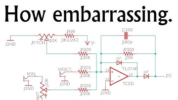 Fixing Layout of a SSI2164 4-pole VCF (Voltage Controlled Filter) -- Eagle PCB Wrangling