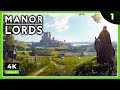 GESTIÓN Y ESTRATEGIA MEDIEVAL (Primer contacto) | MANOR LORDS Gameplay Español