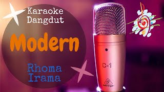 Karaoke Modern - Rhoma Irama (Karaoke Dangdut Lirik Tanpa Vocal)