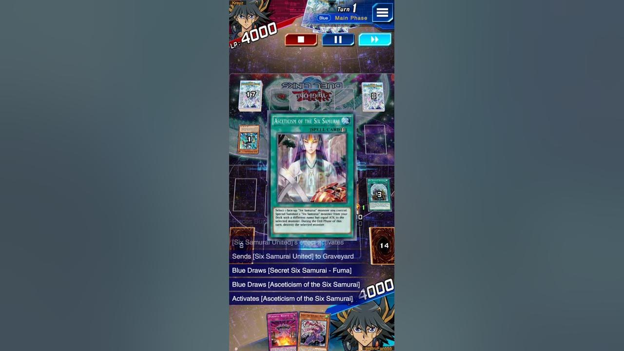 F2P Six Samurai vs Synchron. YuGiOh! Duel Links. World Championship 2023. YouTube