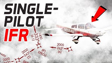 Flying to work in BAD WEATHER: Single-Pilot IFR