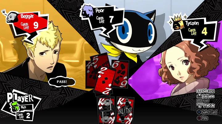 Persona 5 Royal but Ryuji helps me bankrupt Haru in Tycoon