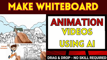 How To Create Whiteboard Animation Videos In Canva | Handwriting Whiteboard Animation With AI