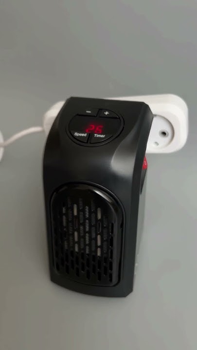 Портативный обогреватель в розетку - YouTube