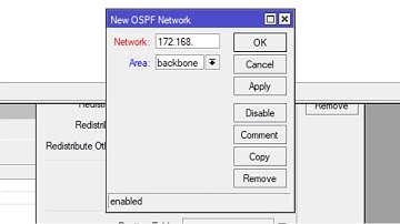 Konfigurasi OSPF Routing Mikrotik