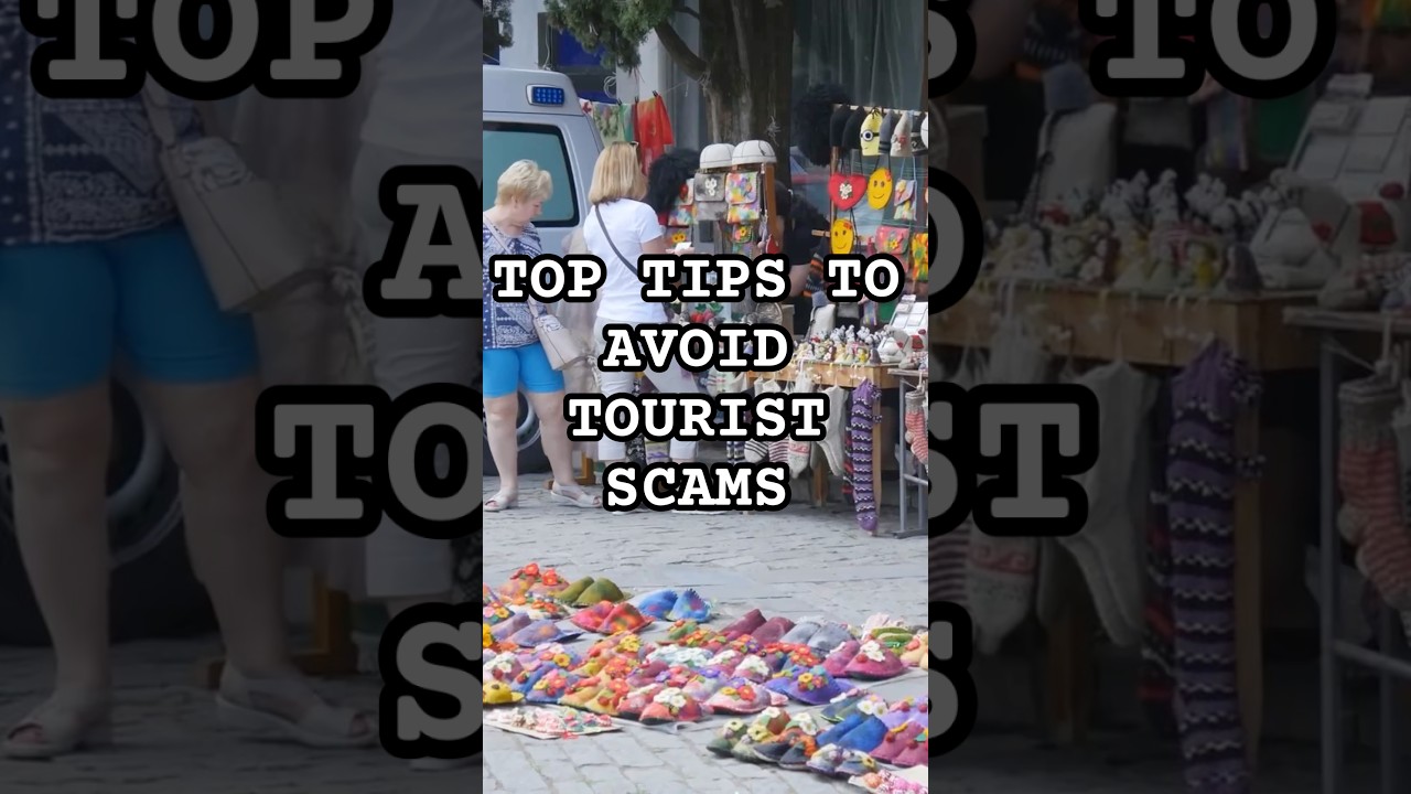 Top Tips to Avoid Tourist Scams! Stay Safe on Your Travels. 