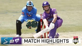 Hurricanes survive late Strikers scare to stay unbeaten | KFC BBL|10