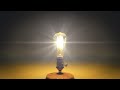 Exploding lightbulb rewind