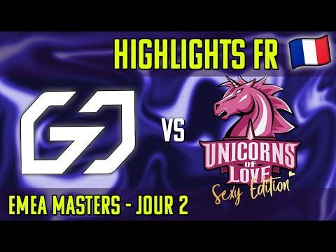 GO vs USE Highlights FR | EMEA Masters Summer 2023 Day 2 | Team GO vs Unicorns Of Love Sexy Edition
