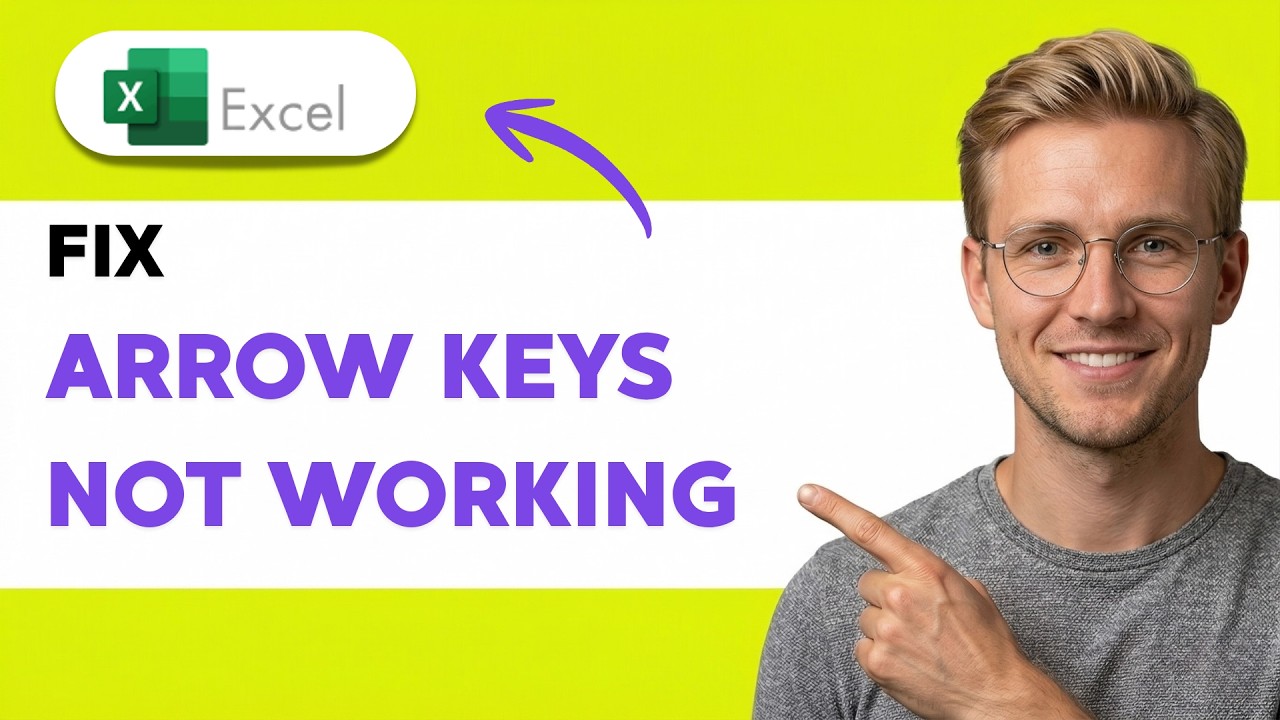 How To Fix Arrow Keys Not Working In Microsoft Excel 2026 Full Guide 