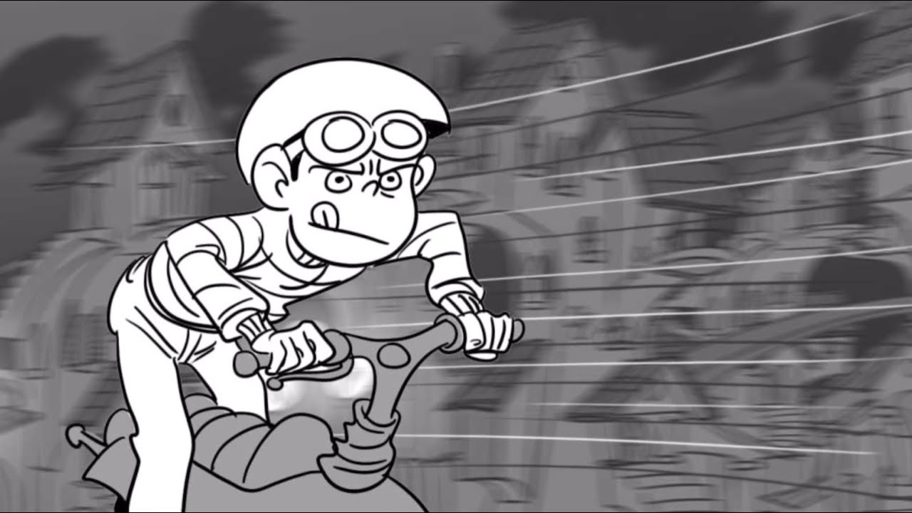 The Lorax (2012) | Getting Out Of Town (Storyboard)