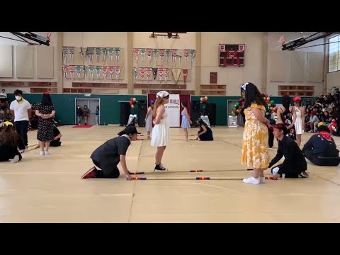 MOUNT DIABLO HIGH SCHOOL TINIKLING | Multicultural Rally 2022 - YouTube