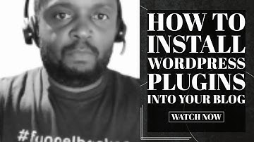 How To Install WordPress Plugins Into Your Blog