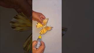 golden butterfly      $diy #diycrafts #pcraftsting #manualidadescreativas #bricolage #butterfly