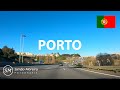 Driving Downtown Porto - Portugal | Circunvalação