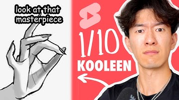 BEOORDELING YOUTUBE SHORTS ART TUTORIALS 😭 9