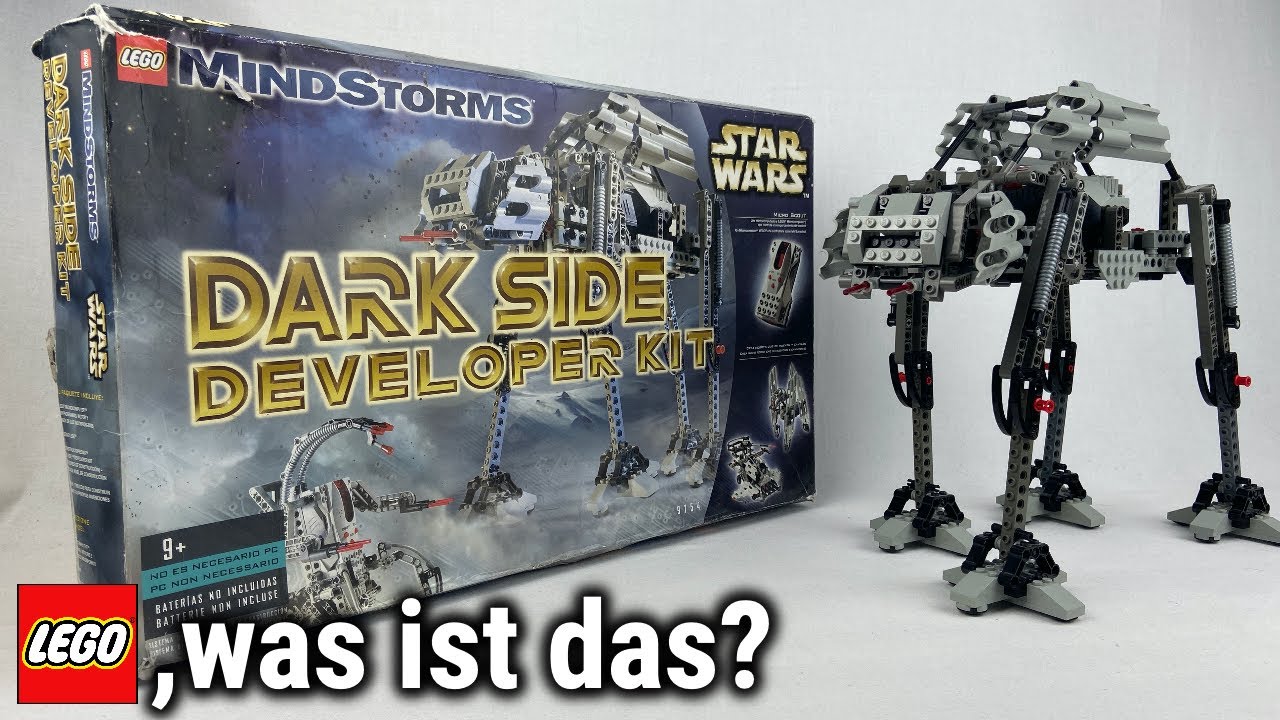 Das seltsamste LEGO Star Wars Set aller Zeiten: 'AT-AT mit Motor' Developer Kit (9754) - YouTube