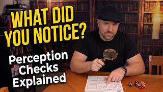 What Is A Perception Check In D&D - TTRPG - Dungeons And Dragons