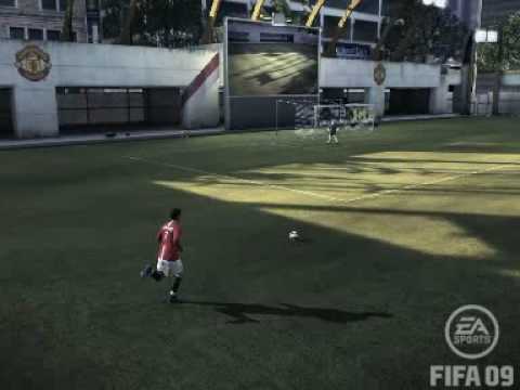 FIFA 09 - Rabona Free Kick Tutorial