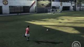 FIFA 09 - Rabona Free Kick Tutorial