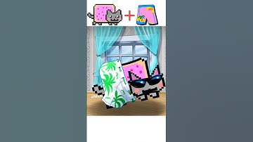 NYAN CAT + PANTS ✨🐱 #nyancat #shorts