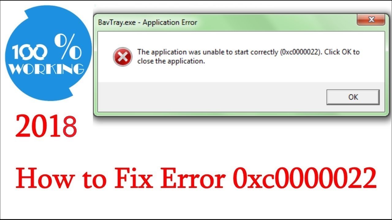 Error code application. Error_0x80020223 Касперский. Ошибка 0xc0000022. Ошибка 0xc0000022 при запуске игры. Error Fix.