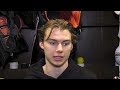 Connor Bedard speaks to media on 11.7.23 | Chicago Blackhawks