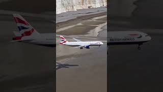 British Airways 777 RC Scale Model Cliff Launch Glide to the Beach! #RCPlane