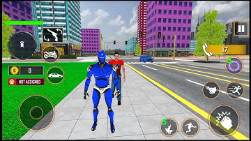 Police Dino Robot Car Game 3d - Android Gameplay