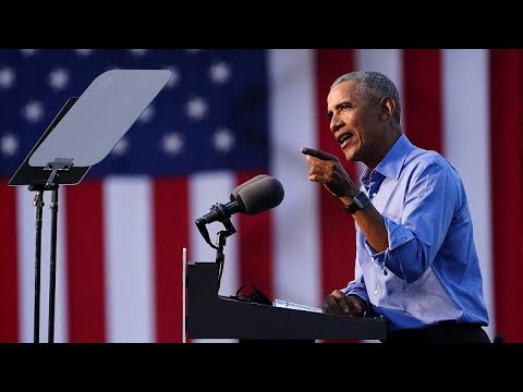 ABD başkanlık seçimleri: Eski Başkan Obama Trump'a yüklendi