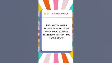 When Your Smart Fridge Gets TOO Smart 😂 | Funny Short Story