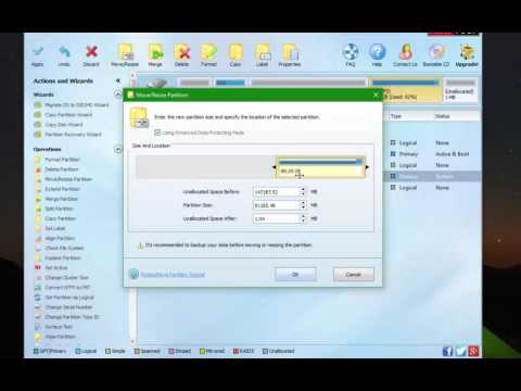How to delete and resize partitions using MiniTool Partition Wizard