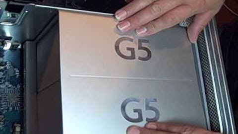 Macintosh G5 Power Mac Power Supply Install - Early 2005 Model - Part 2