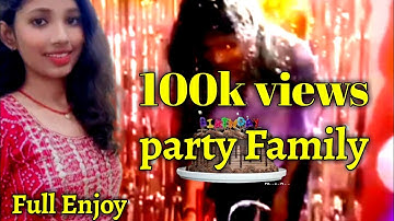 100k views Family party full enjoy night mood all family #/@sauravjoshivlogs3057
