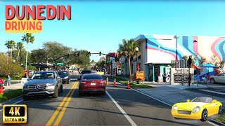 Dunedin Florida Driving Through