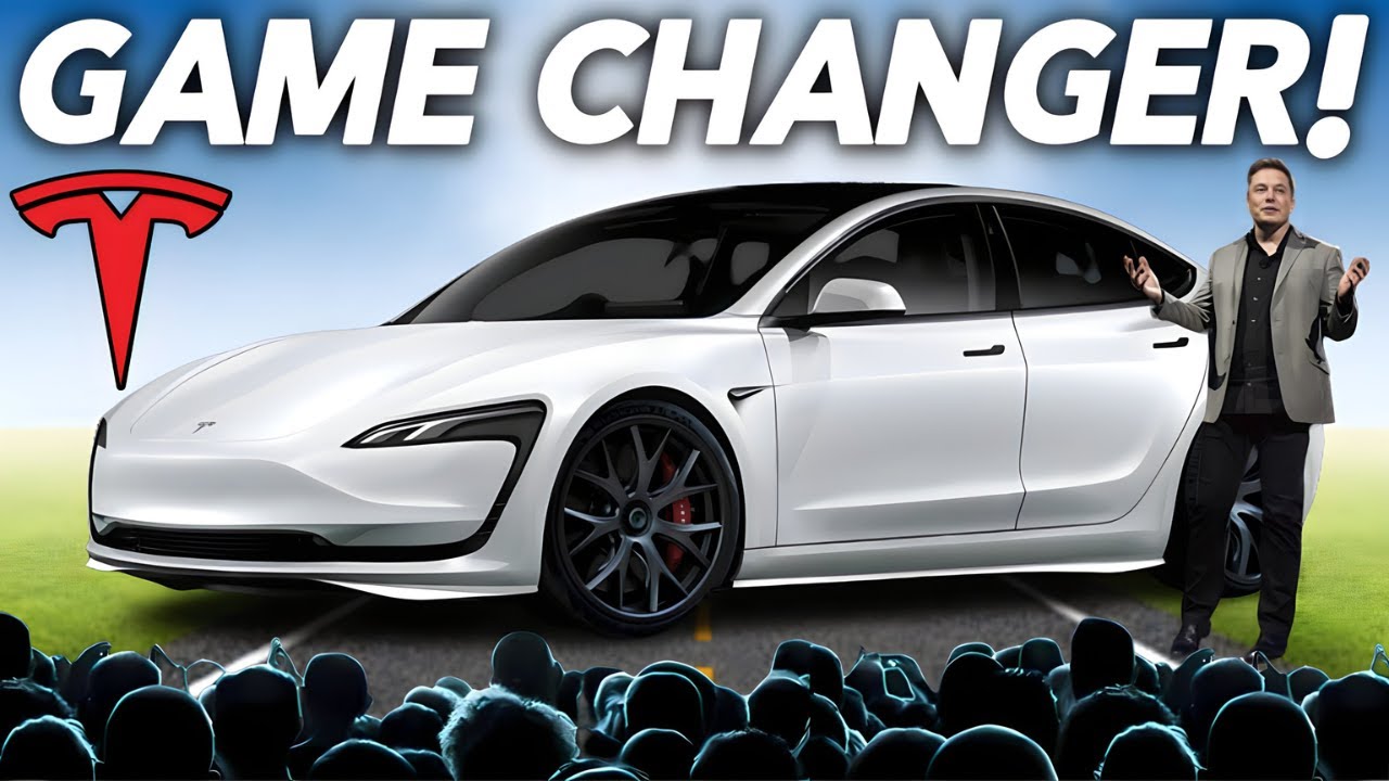 ⁣Elon Musk's INSANE NEW 2024 Tesla Model 3 SHOCKS The Entire EV Industry!